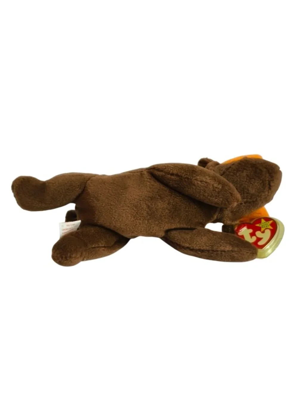 Ty Beanie Baby Chocolate The Moose Plush MWMT 1993 Rare Retired 04-27 DOB Collec